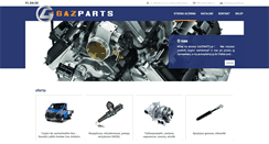 Desktop Screenshot of gazparts.pl
